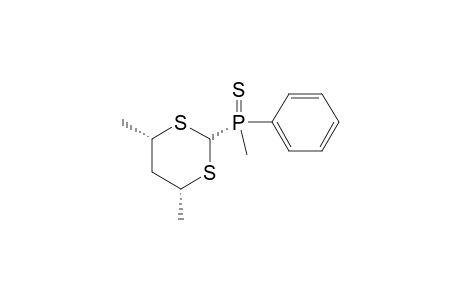 r-2-[Methylphenyl(thiophosphinoyl)]-c-4,c-6-dimethyl-1,3-dithiane