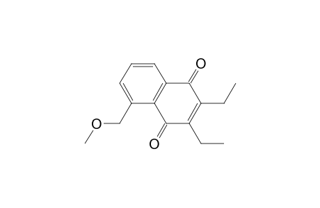 2,3-Diethyl-5-methoxymethylnaphthoquinone