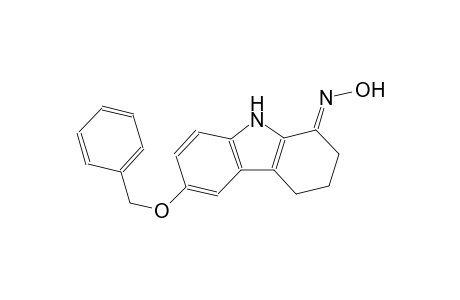 (1E)-6-(benzyloxy)-2,3,4,9-tetrahydro-1H-carbazol-1-one oxime