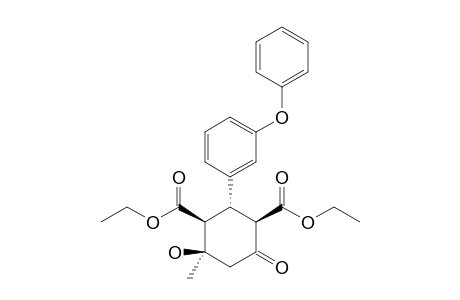 3-(META-DIPHENYLETHER)-2,4-BISETHOXYCARBONYL-5-HYDROXY-5-METHYLCYCLOHEXANONE