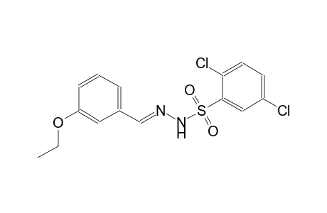 2,5-dichloro-N'-[(E)-(3-ethoxyphenyl)methylidene]benzenesulfonohydrazide