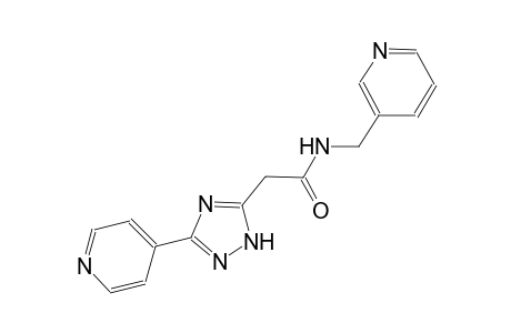 1H-1,2,4-triazole-5-acetamide, 3-(4-pyridinyl)-N-(3-pyridinylmethyl)-