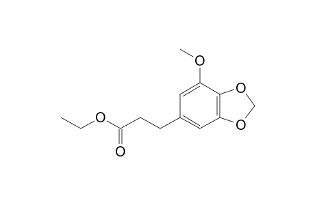 ETHYL-3,4-METHYLENEDIOXY-5-METHOXY-7,8-DIHYDROXY-CINNAMATE