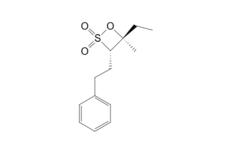 TRANS-6-PHENYL-3-METHYL-4,3-HEXANESULTONE