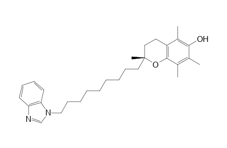 (R)-2-(9-(1H-benzo[d]imidazol-1-yl)nonyl)-2,5,7,8-tetramethylchroman-6-ol
