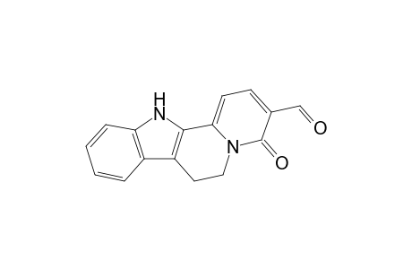 4-keto-7,12-dihydro-6H-pyrido[2,1-a]$b-carboline-3-carbaldehyde