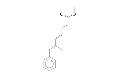 6-Methyl-7-phenylhept-4-enoic acid, methyl ester
