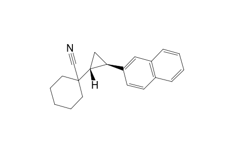 1-[(1R,2R)-2-(2-naphthyl)cyclopropyl]cyclohexanecarbonitrile