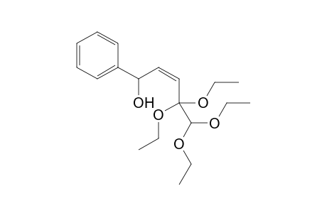 (Z)-4,4,5,5-Tetraethoxy-1-phenylpent-2-en-1-ol