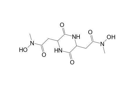 2,5-Piperazinediacetamide, N,N'-dihydroxy-N,N'-dimethyl-3,6-dioxo-