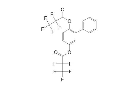 2,5-Dihydroxybiphenyl, bis(pentafluoropropionate)