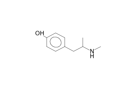 Phenol, 4-[2-(methylamino)propyl]-