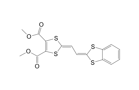 dimethyl 2-[2-(1,3-benzodithiol-2-ylidene)ethylidene]-1,3-dithiole-4,5-dicarboxylate
