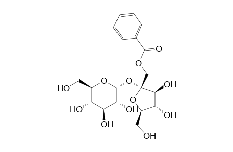 .alpha.-D-Glucopyranoside, 1-O-benzoyl-.beta.-D-fructofuranosyl