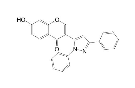 3-(1,3-diphenyl-1H-pyrazol-5-yl)-7-hydroxy-4H-chromen-4-one