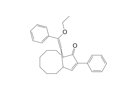 (Z)-12-(alpha-Ethoxybenzyliden)-10-phenylbicyclo[6.3.1]dodec-10-en-9-one