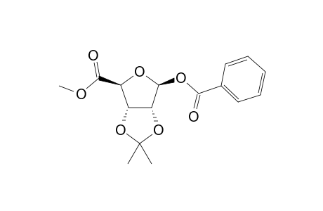 (3aR,4S,6S,6aS)-4-benzoyloxy-2,2-dimethyl-3a,4,6,6a-tetrahydrofuro[3,4-d][1,3]dioxole-6-carboxylic acid methyl ester