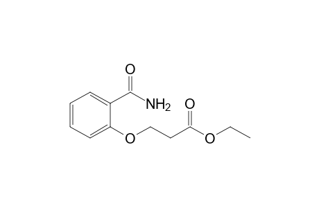 3-(2-carbamoylphenoxy)propanoic acid ethyl ester