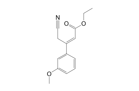 (E)-4-CYANO-3-(3-METHOXYPHENYL)-2-BUTENOIC-ACID-ETHYLESTER
