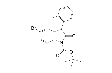 5-bromo-2-oxo-3-(o-tolyl)indoline-1-tert-butyl-carboxylate
