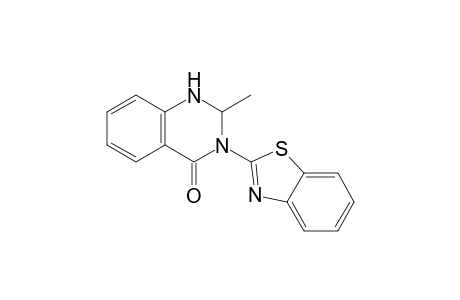 3-(2'-Benzothiazolyl)-2,3-dihydro-2-methyl-quinazolin-4(1H)-one