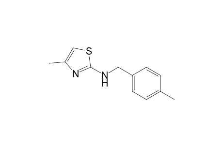(4-methylbenzyl)-(4-methylthiazol-2-yl)amine