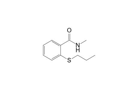 N-Methyl-2-(propylthio)benzamide