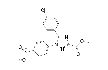 Methyl 5-(4-chlorophenyl)-1-(4-nitrophenyl)-1H-1,2,4-triazole-3-carboxylate
