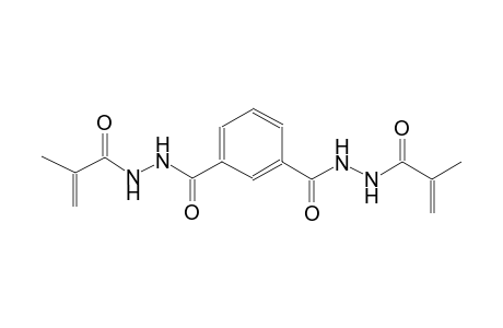 1,3-benzenedicarboxylic acid, bis[2-(2-methyl-1-oxo-2-propenyl)hydrazide]