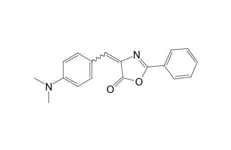 4-(p-dimethylaminobenzylidene)-2-phenyl-2-oxazolin-5-one