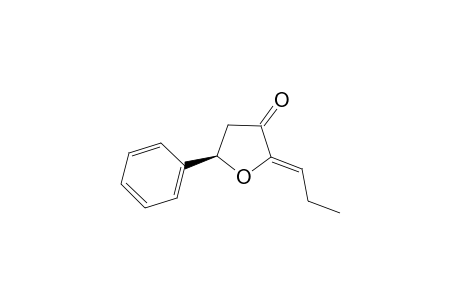 (5R)-2-[(Z)-Propylidene]-3-oxo-5-phenyltetrahydrofuran