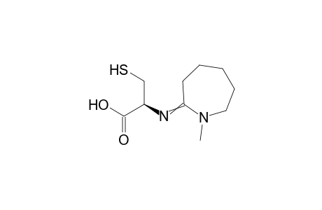 (S)-3-Mercapto-2-(1-methyl-hexahydroazepine-2-ylidene-amino)-propanoic Acid