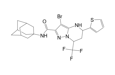 N-(1-adamantyl)-3-bromo-5-(2-thienyl)-7-(trifluoromethyl)-4,5,6,7-tetrahydropyrazolo[1,5-a]pyrimidine-2-carboxamide