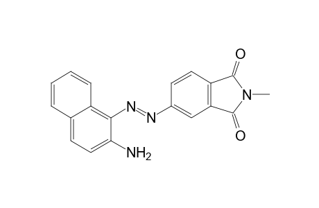 1H-Isoindole-1,3(2H)-dione, 5-[(2-amino-1-naphthalenyl)azo]-2-methyl-