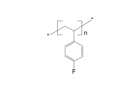 Poly-p-fluorostyrene