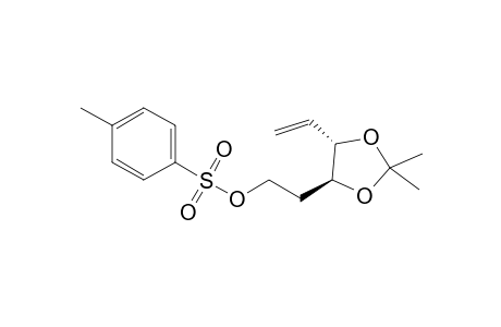 2-[(4S,5S)-2,2-dimethyl-5-vinyl-1,3-dioxolan-4-yl]ethyl 4-methylbenzenesulfonate