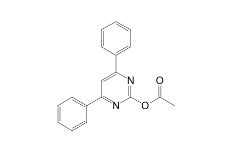 2-Acetoxy-4,6-diphenylpyrimidine