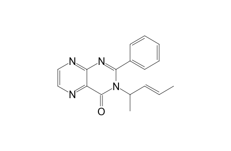 3-(Pent-3-en-2-yl)-2-(phenyl)-4(3H)-pteridinone