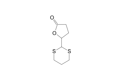 1,3-Dithiane, 2-(tetrahydrofuran-2-on-5-yl)-