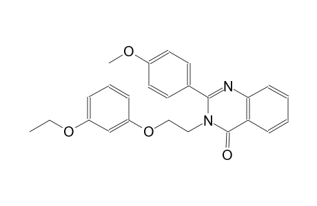 3-[2-(3-ethoxyphenoxy)ethyl]-2-(4-methoxyphenyl)-4(3H)-quinazolinone
