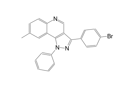 1H-pyrazolo[4,3-c]quinoline, 3-(4-bromophenyl)-8-methyl-1-phenyl-