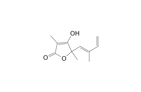2(5H)-Furanone, 4-hydroxy-3,5-dimethyl-5-(2-methyl-1,3-butadienyl)-, (E)-(.+-.)-