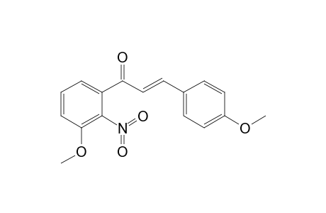 (2E)-1-(3-Methoxy-2-nitrophenyl)-3-(4-methoxyphenyl)-2-propenone