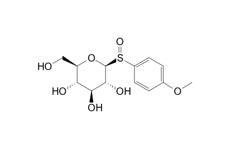 1-deoxy-1-[(p-methoxyphenyl)sulfinyl]-beta-D-glucose