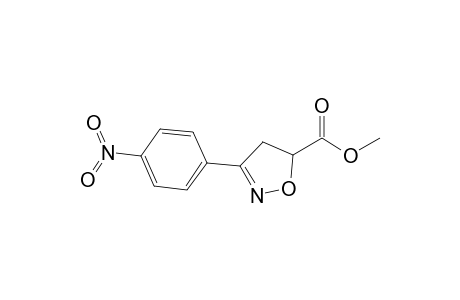 Methyl 3-(4-Nitrophenyl)-4,5-dihydroisoxazolin-5-carboxylate