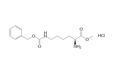 N(epsilon)-Benzyloxycarbonyl-L-lysine methyl ester hydrochloride