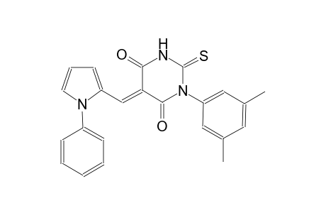 (5E)-1-(3,5-dimethylphenyl)-5-[(1-phenyl-1H-pyrrol-2-yl)methylene]-2-thioxodihydro-4,6(1H,5H)-pyrimidinedione