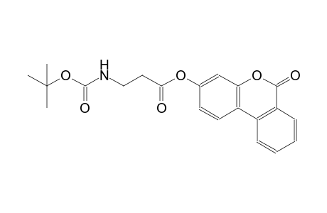 6-oxo-6H-benzo[c]chromen-3-yl 3-[(tert-butoxycarbonyl)amino]propanoate