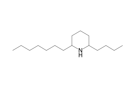 2-Heptyl-6-butylpiperidine