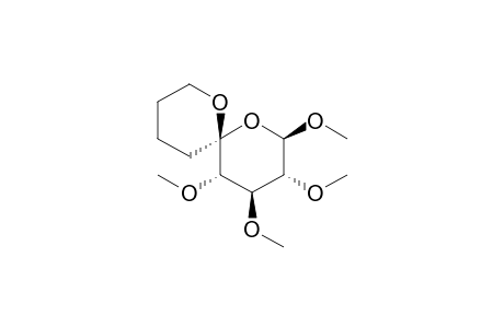 (5S)-6-Deoxy-5,3'-epoxy-2,3,4-tri-O-methyl-6-propyl-.beta.,D-glucopyranoside